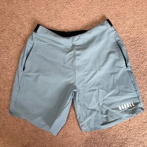 NOBULL Light Blue Athletic Shorts